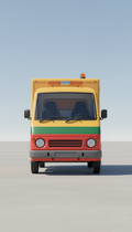 Compact roadside assistance vehicle with tool kit